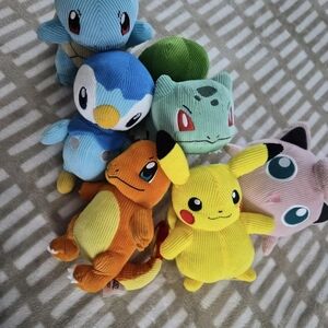 Pokémon Plush Toy with Yellow and Orange